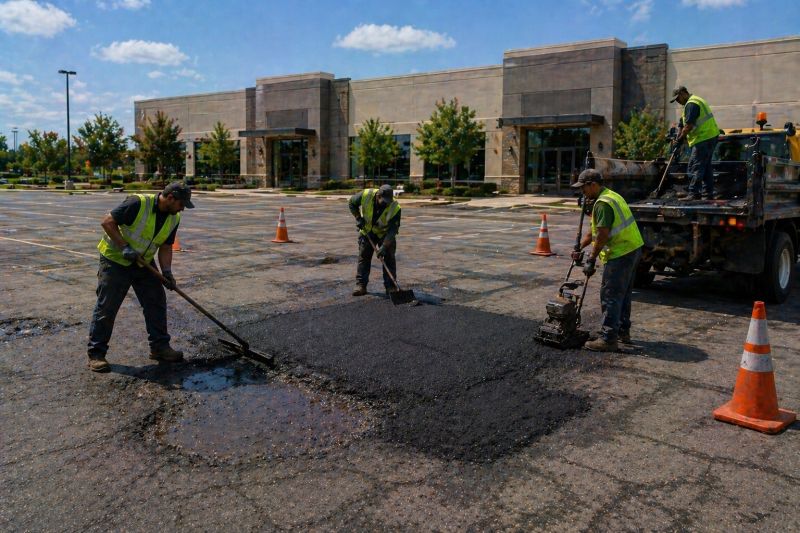 Parking Lot Repair in Conway, AR